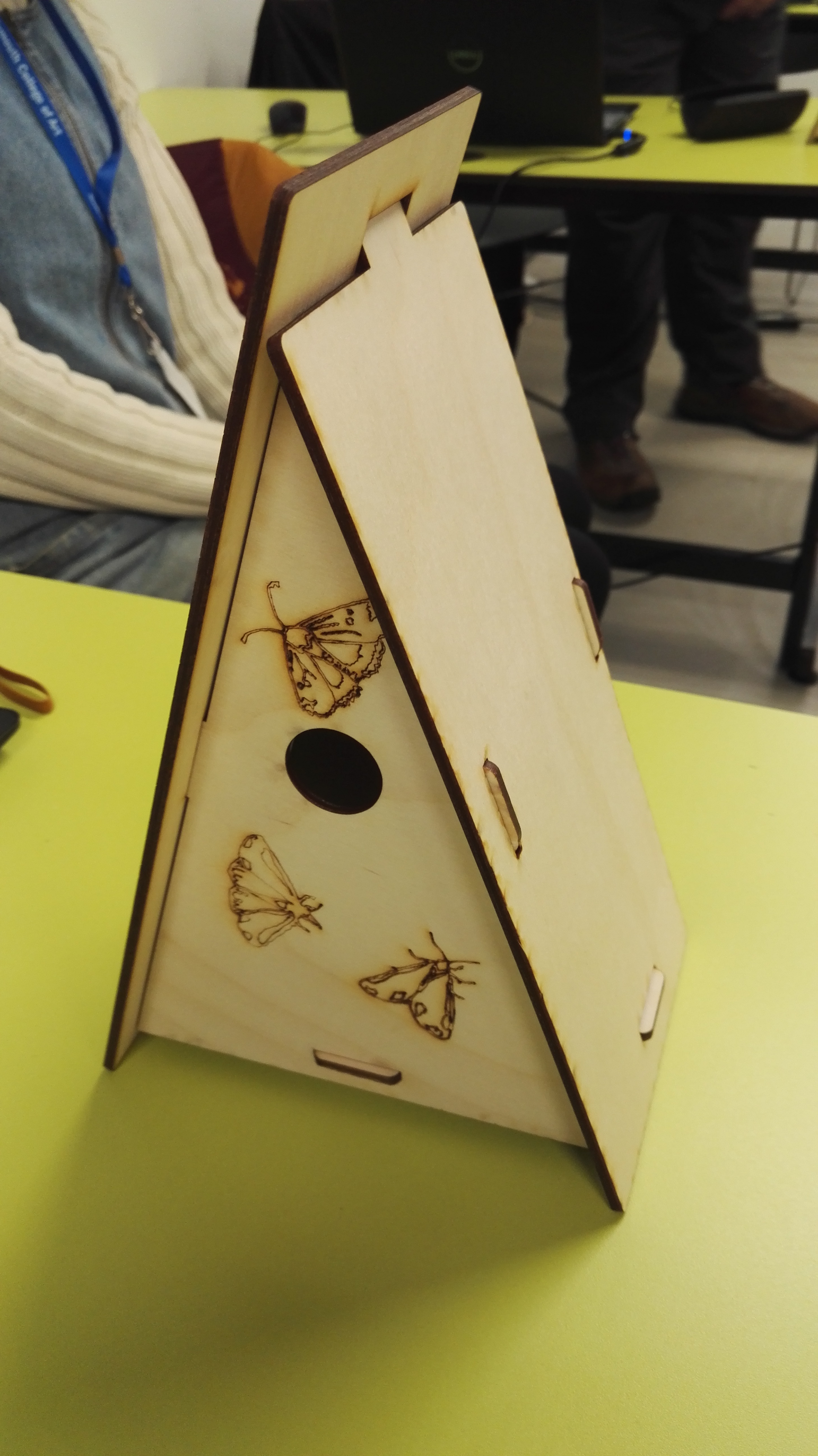 Laser Cut Bird House Image Credit Smart Citizens Programme