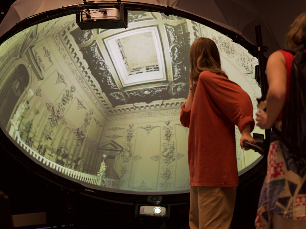 Visitors explore the University of Plymouths Digital Fabrication and Immersive Media Labs Credit University of Plymouth